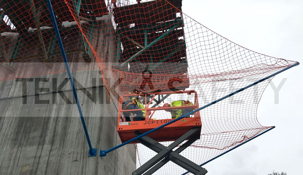Teknik Safety Havalimanı Güvenlik Ağı Montajı