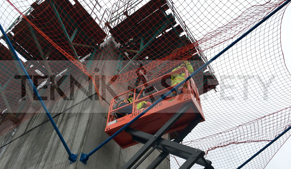 Teknik Safety Havalimanı Güvenlik Ağı Montajı