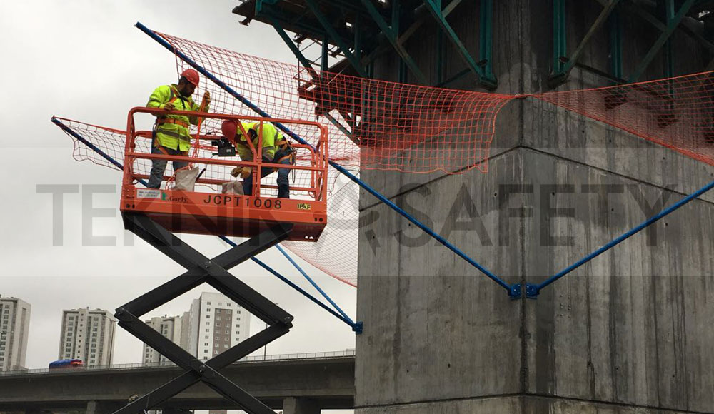 Teknik Safety Havalimanı Güvenlik Ağı Montajı